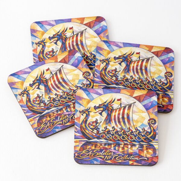 Item preview, Viking Warriors – Nordic Warrior Art designed and sold by EASNFTCOL.