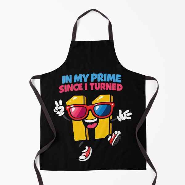 Item preview, In My Prime Since I Turned 11 Cute Math Birthday Humor Design designed and sold by TeeTimeTreasure.