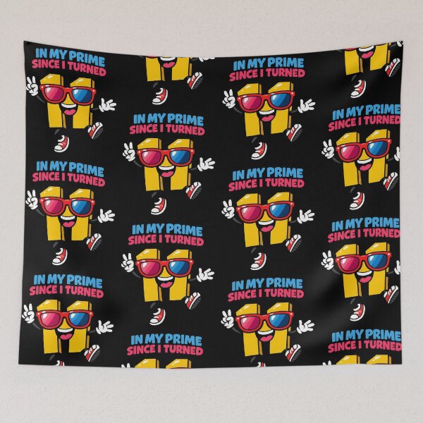 Item preview, In My Prime Since I Turned 11 Cute Math Birthday Humor Design designed and sold by TeeTimeTreasure.