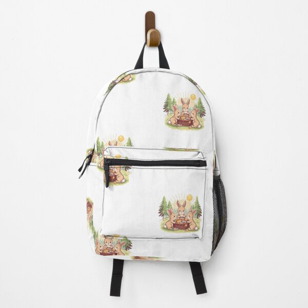 Item preview, Springtime Gathering – Whimsical Easter Bunny Scene designed and sold by Joyfulfabric.