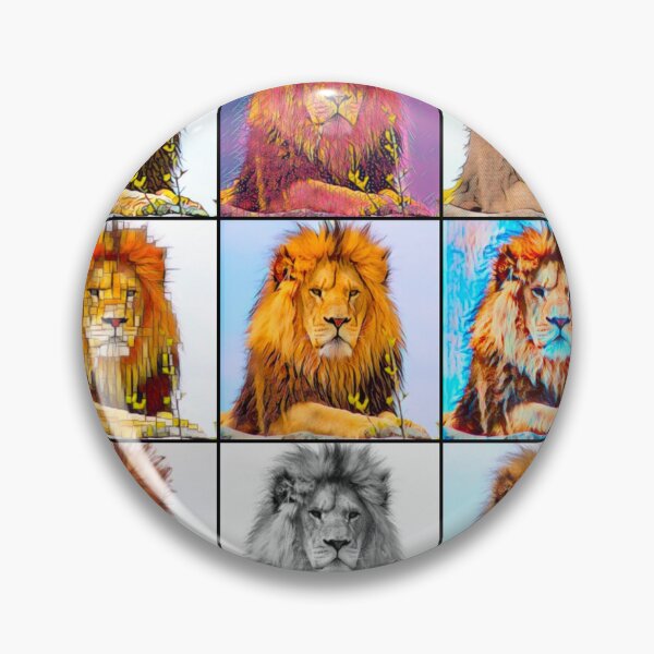Item preview, Lion Jabari - (Multi Grid) - ParTaFaTa designed and sold by Partafata Productions.