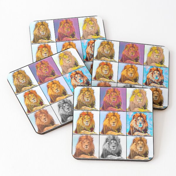 Item preview, Lion Jabari - (Multi Grid) - ParTaFaTa designed and sold by Partafata Productions.