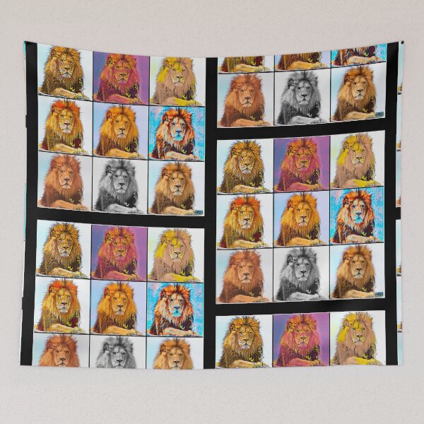 Item preview, Lion Jabari - (Multi Grid) - ParTaFaTa designed and sold by Partafata Productions.