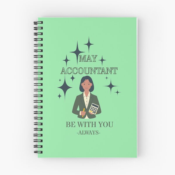 Item preview, MAY ACCOUNTANT BE WITH YOU designed and sold by GOLDENGARDENART.