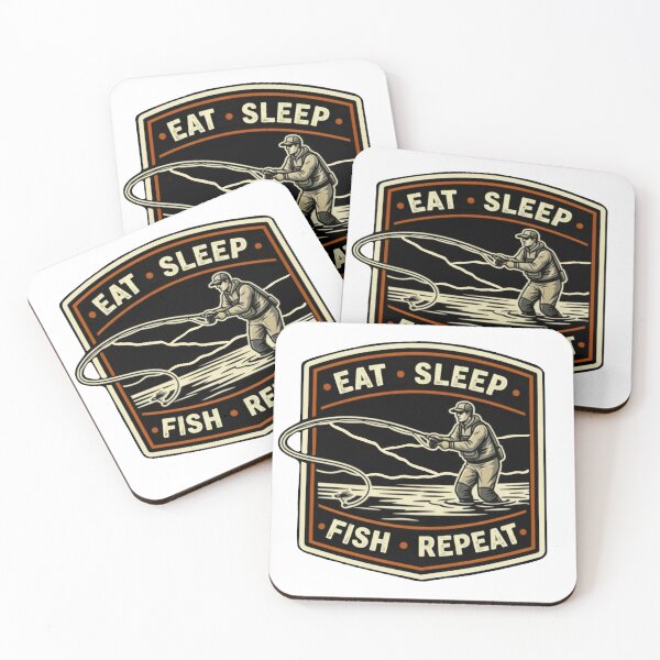 Item preview, Retro fly fishing design designed and sold by hollycooper.