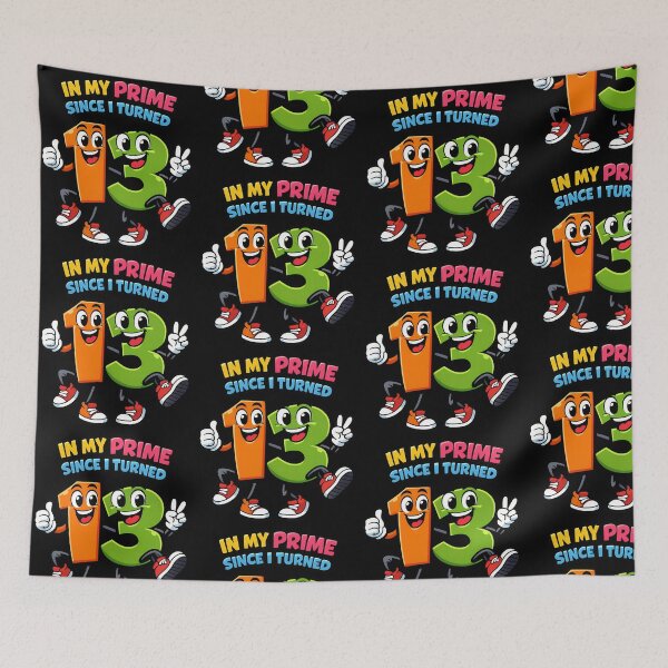 Item preview, In My Prime Since I Turned 13 Cute Math Birthday Humor Design designed and sold by TeeTimeTreasure.