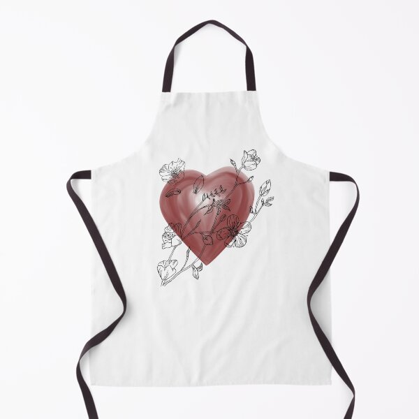Item preview, Heart with flowers sakura designed and sold by ArtZole.