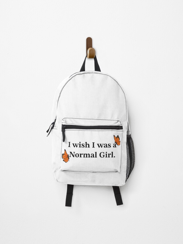 Thumbnail 1 of 3, Backpack, Normal Girl designed and sold by dihdestroyer.