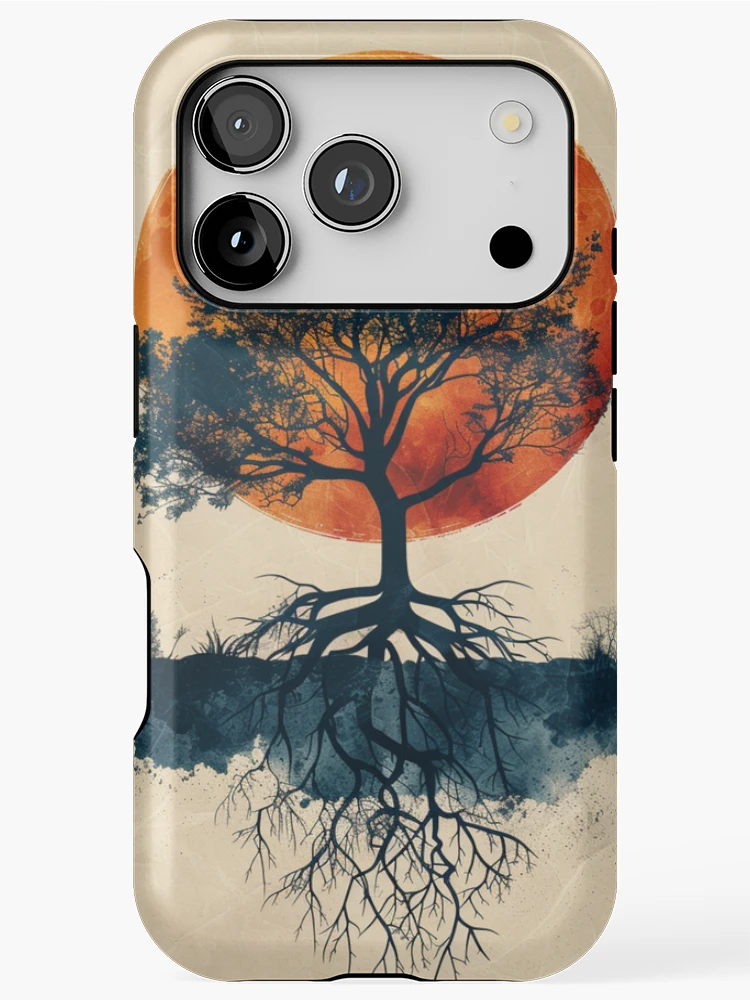 Thumbnail 1 of 4, iPhone Case, Deep Roots designed and sold by SynthPopCreate.