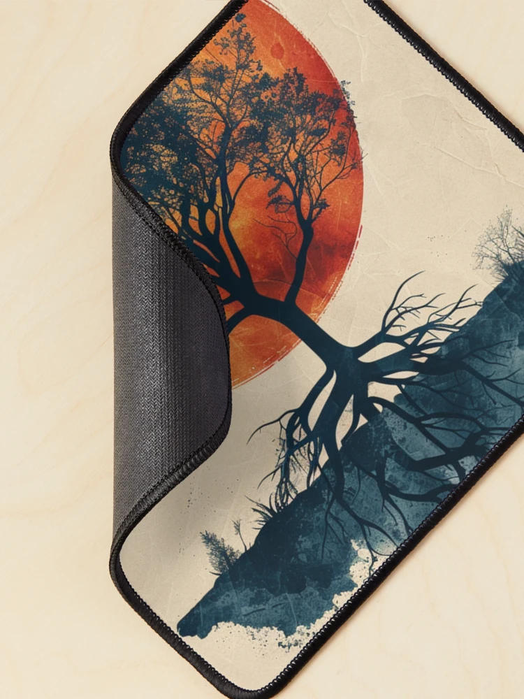 Thumbnail 2 of 5, Mouse Pad, Deep Roots designed and sold by SynthPopCreate.