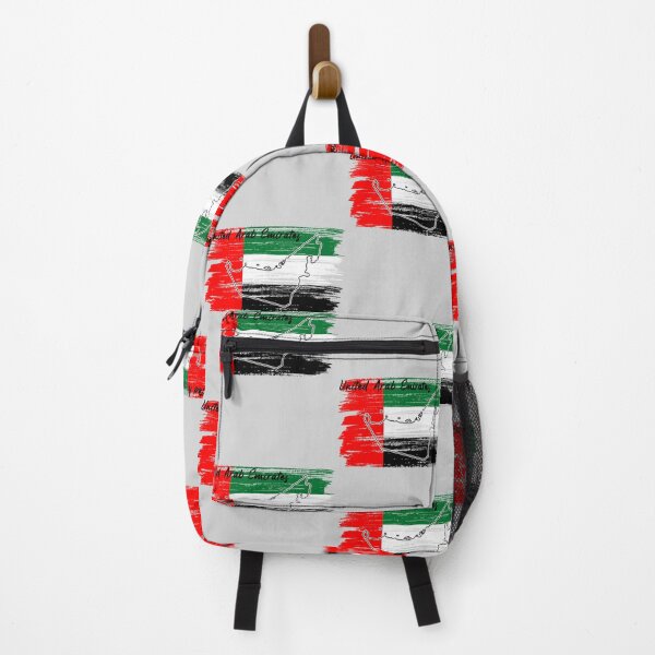 Item preview, UAE Pride, Artistic Map Brush Stroke Flag designed and sold by mashmosh.