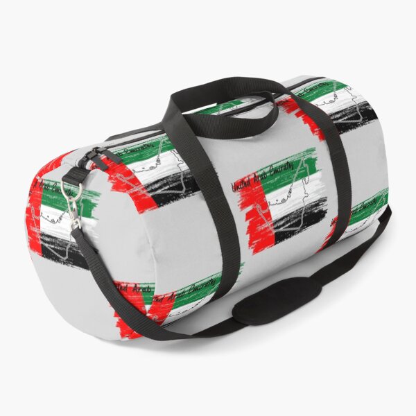 Item preview, UAE Pride, Artistic Map Brush Stroke Flag designed and sold by mashmosh.