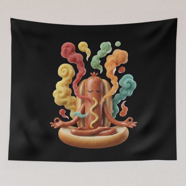 Item preview, Namaste, Hot Dog designed and sold by elglotonmusical.