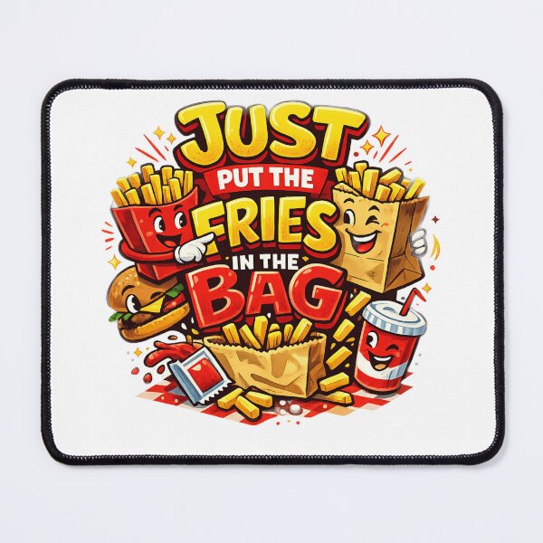 Item preview, Just Put the Fries in the Bag designed and sold by CoolShirtDepot.