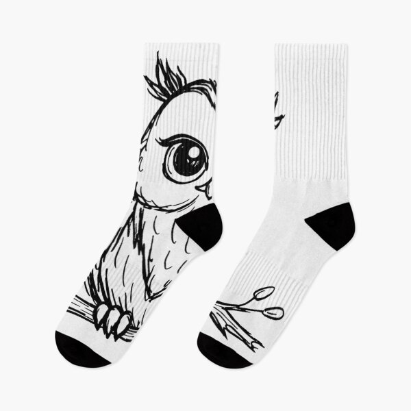 Item preview, Cute hand-drawn owl – Fine Line Art designed and sold by Art by M.H..