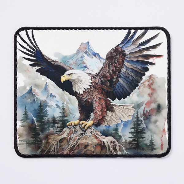 Item preview, Majestic Eagle in Watercolor designed and sold by NDMDesignStudio.