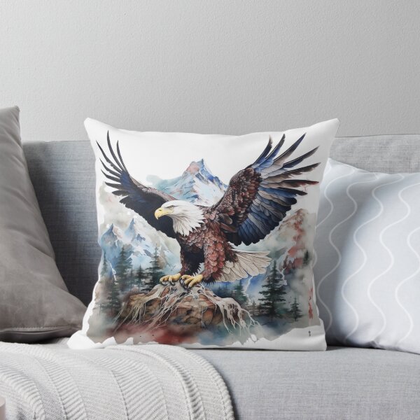 Artikelvorschau, Majestätischer Adler in Aquarell entworfen und verkauft von NDMDesignStudio.