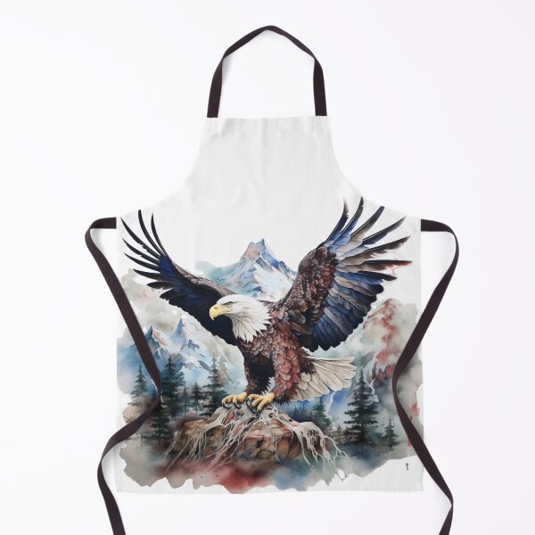 Artikelvorschau, Majestätischer Adler in Aquarell entworfen und verkauft von NDMDesignStudio.