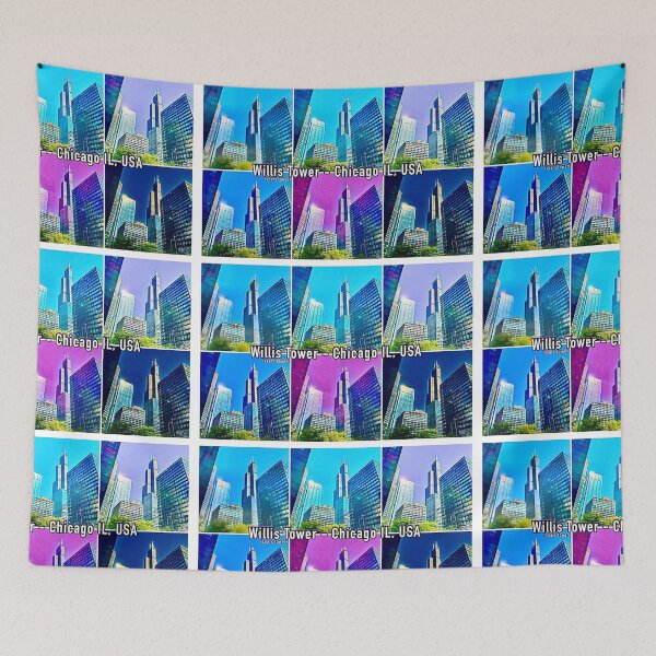 Item preview, Willis Tower - (Multi Grid) - ParTaFaTa  designed and sold by Partafata Productions.