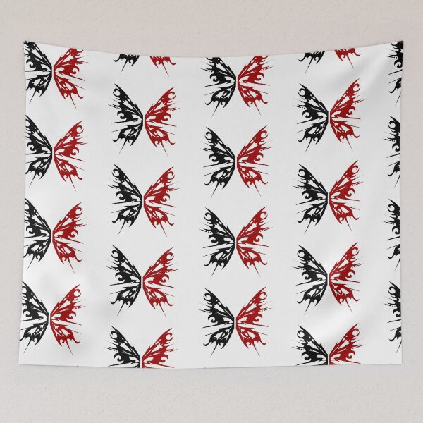 Item preview, Dual Butterfly in Black and Red designed and sold by ArtYuly.