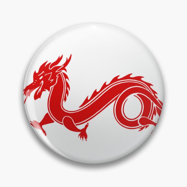 Artikelvorschau, Roter Drache, minimalistischer Cartoon JL entworfen und verkauft von jessl-art.