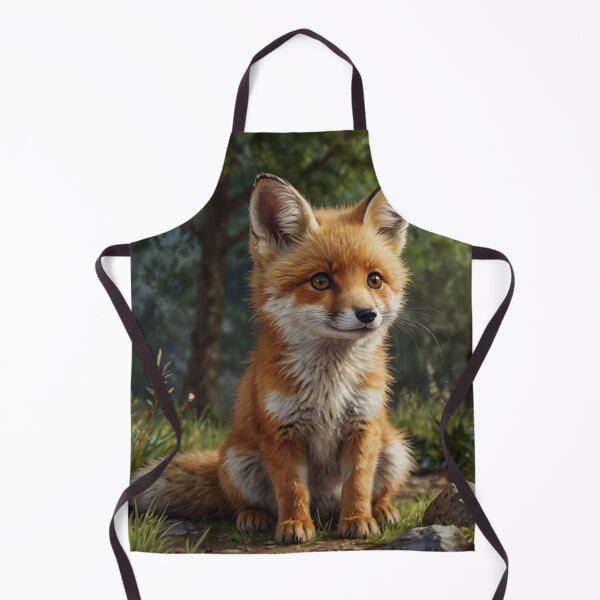 Item preview, Charming English countryside baby red fox designed and sold by hollycooper.