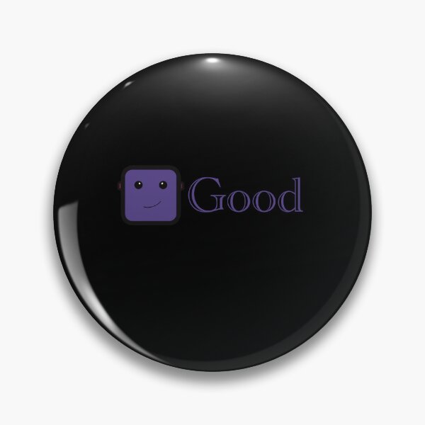 Item preview, Good (Purple) designed and sold by Robotboyco.