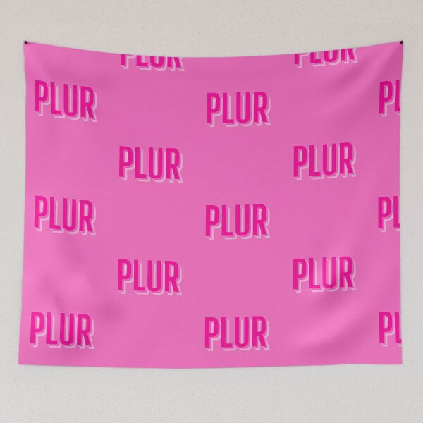 Item preview, PLUR | peace, love, unity, respect designed and sold by boldblooms.