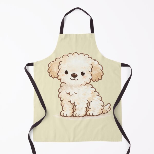 Item preview, Cute Spanish Water Dog Illustration – Minimalist Artistic Puppy Design designed and sold by DrizzyV.