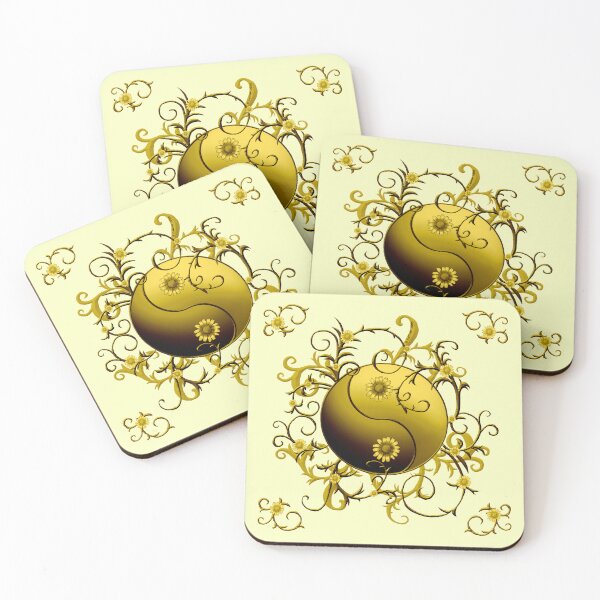 Item preview, Yellow Tribal Yin Yang designed and sold by artmuvz.