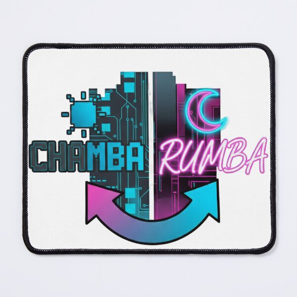 Item preview, Chamba & Rumba - Cyberpunk Neon Infinite Cycle designed and sold by elglotonmusical.