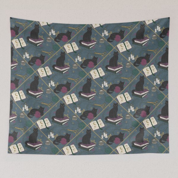 Item preview, Cozy Crafting Black Cat designed and sold by DerpCat Sketches.