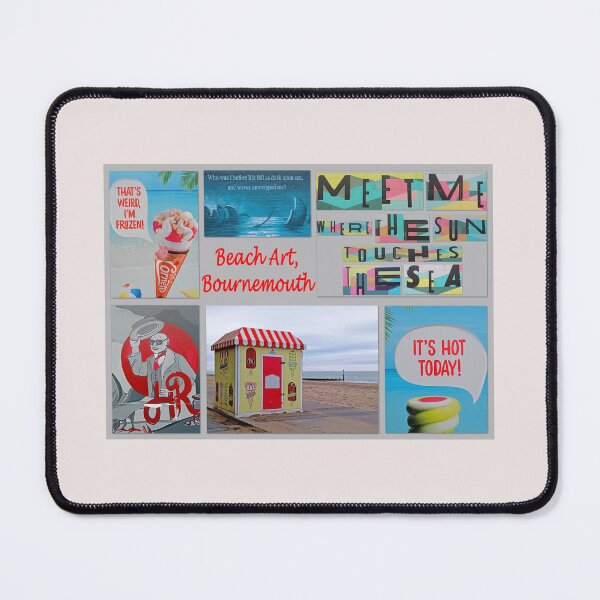 Item preview, Beach Art, Bournemouth, January 2026 designed and sold by RedHillDigital.