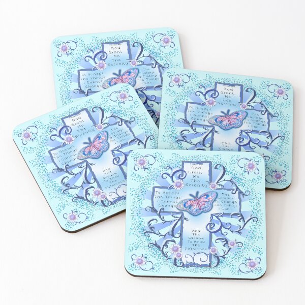 Item preview, Blue Serenity Christian Cross designed and sold by artmuvz.