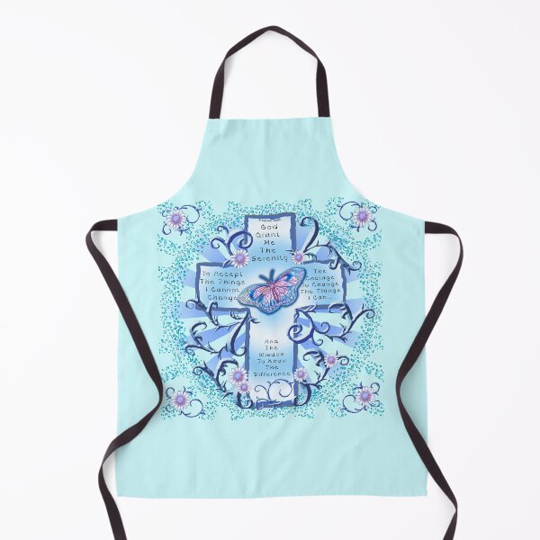 Item preview, Blue Serenity Christian Cross designed and sold by artmuvz.