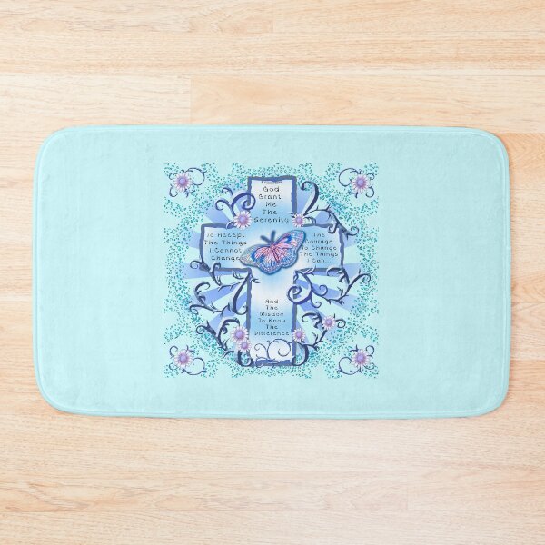 Item preview, Blue Serenity Christian Cross designed and sold by artmuvz.