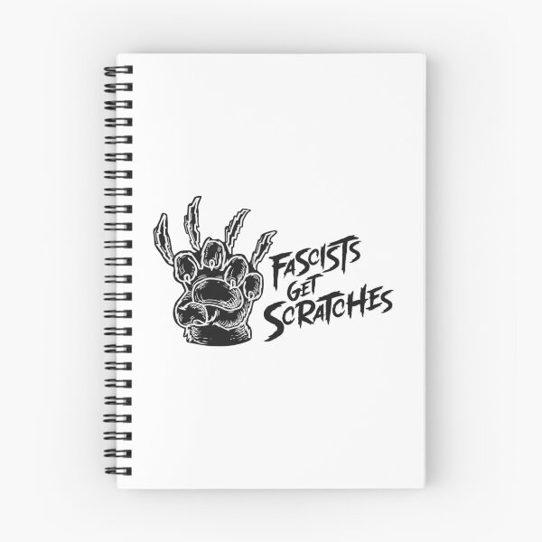 Item preview, FASCISTS GET SCRATCHES designed and sold by oddwonders.