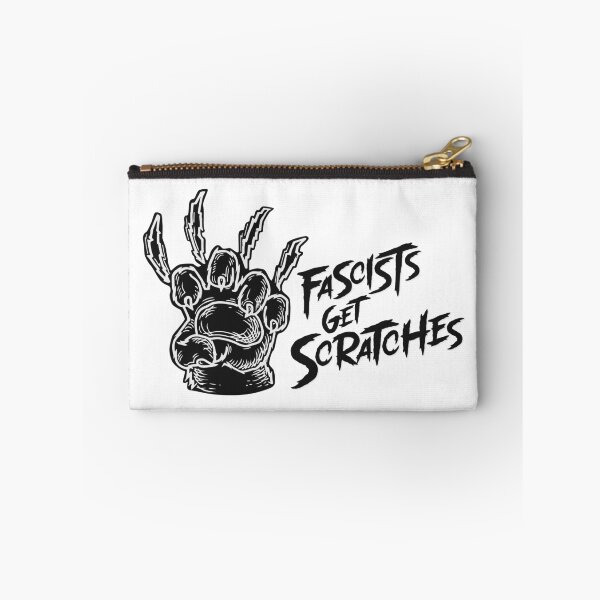 Item preview, FASCISTS GET SCRATCHES designed and sold by oddwonders.