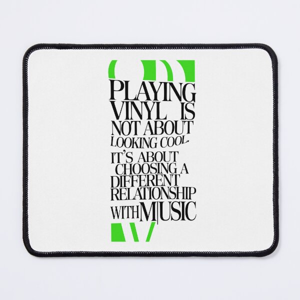 Item preview, Playing Vinyl gift – 8-Bit Typography DJ Wall Art for True Music Lovers designed and sold by paulo silveira.