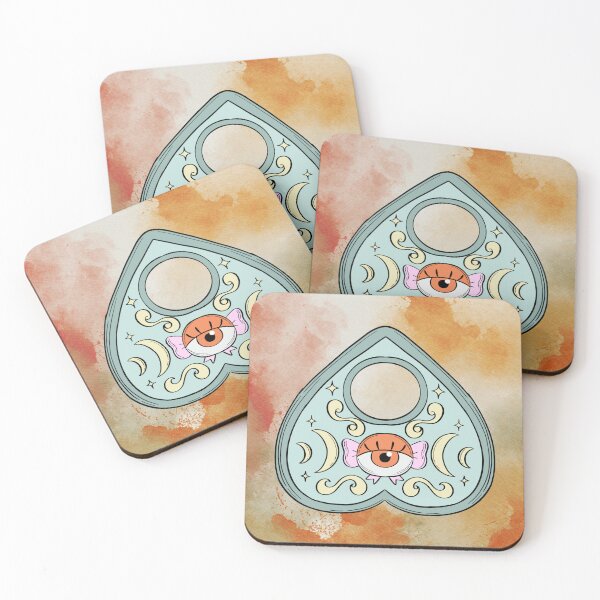 Item preview, Watercolor Ouija Planchette designed and sold by AnimaliaStar.