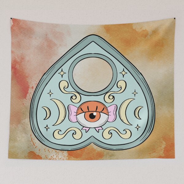Item preview, Watercolor Ouija Planchette designed and sold by AnimaliaStar.