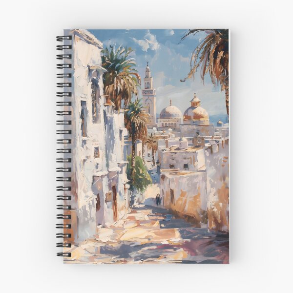 Item preview, Impressionist painting of Tunis around 1900 designed and sold by Karabooki.