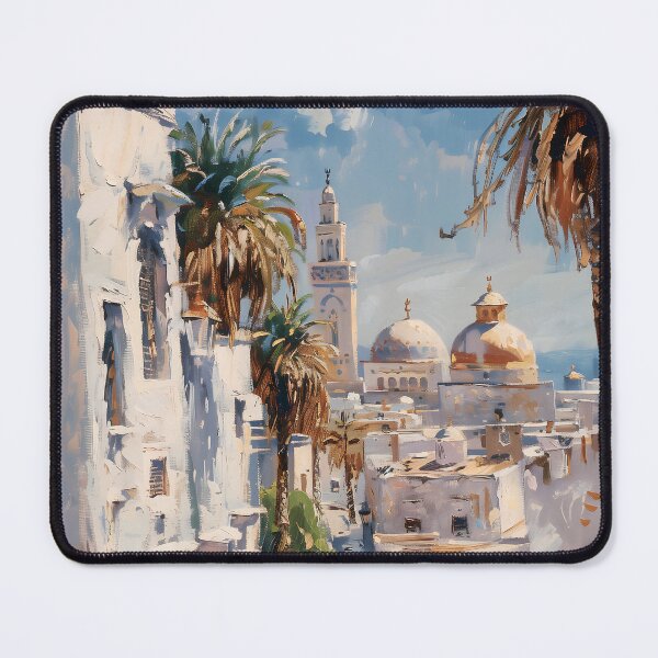 Item preview, Impressionist painting of Tunis around 1900 designed and sold by Karabooki.