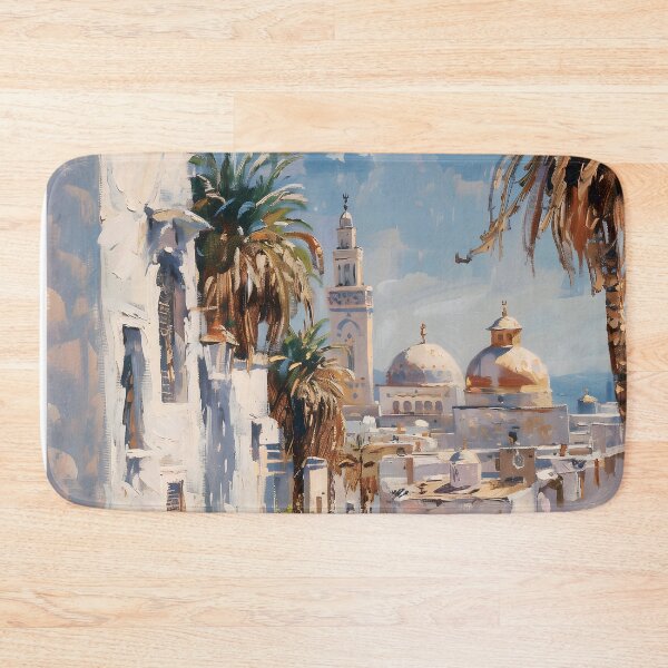 Item preview, Impressionist painting of Tunis around 1900 designed and sold by Karabooki.