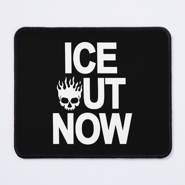 Item preview, ICE OUT NOW skull (version 2) designed and sold by Winner Chicken Dinner Designs.