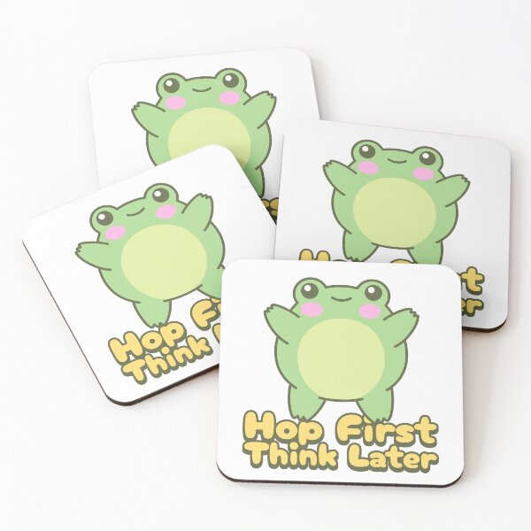 Item preview, Hop First Think Later Cute Frog designed and sold by Homelife3.