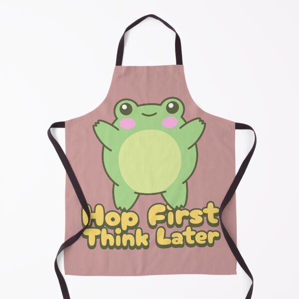 Item preview, Hop First Think Later Cute Frog designed and sold by Homelife3.