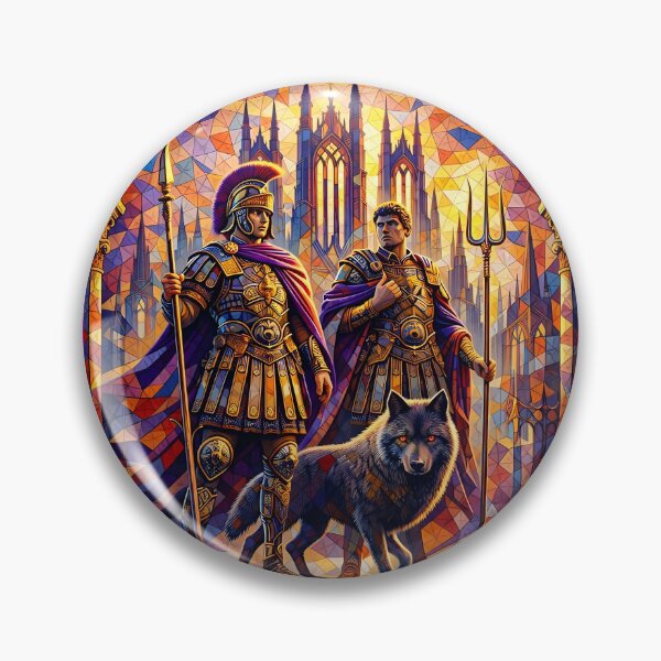 Item preview, Romulus & Remus – Founders of Rome Art designed and sold by EASNFTCOL.