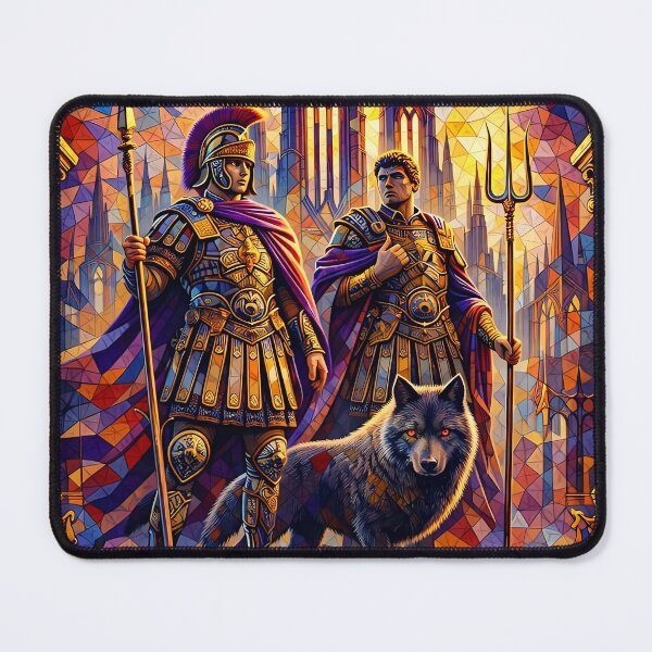 Item preview, Romulus & Remus – Founders of Rome Art designed and sold by EASNFTCOL.