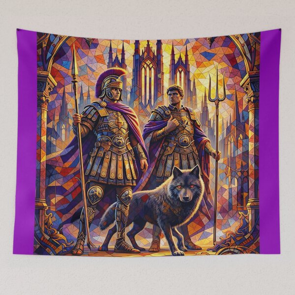 Item preview, Romulus & Remus – Founders of Rome Art designed and sold by EASNFTCOL.